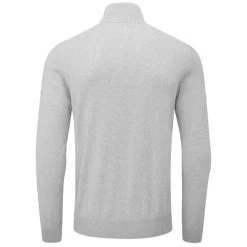 Oscar Jacobson Men's Waldorf Pin 1/2-Zip Golf Sweater -All Golf Shop 0070299 oscar jacobson mens waldorf pin 12 zip golf sweater
