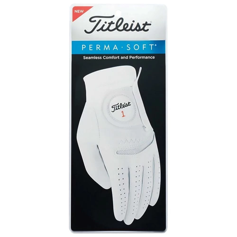 Titleist Men's Perma Soft Golf Glove 4 Titleist Men's Perma Soft Golf Glove - Image 4