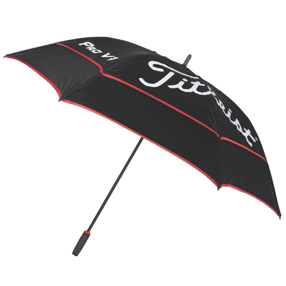 Titleist Tour Double Canopy Golf Umbrella - 68" 1 Titleist Tour Double Canopy Golf Umbrella - 68"