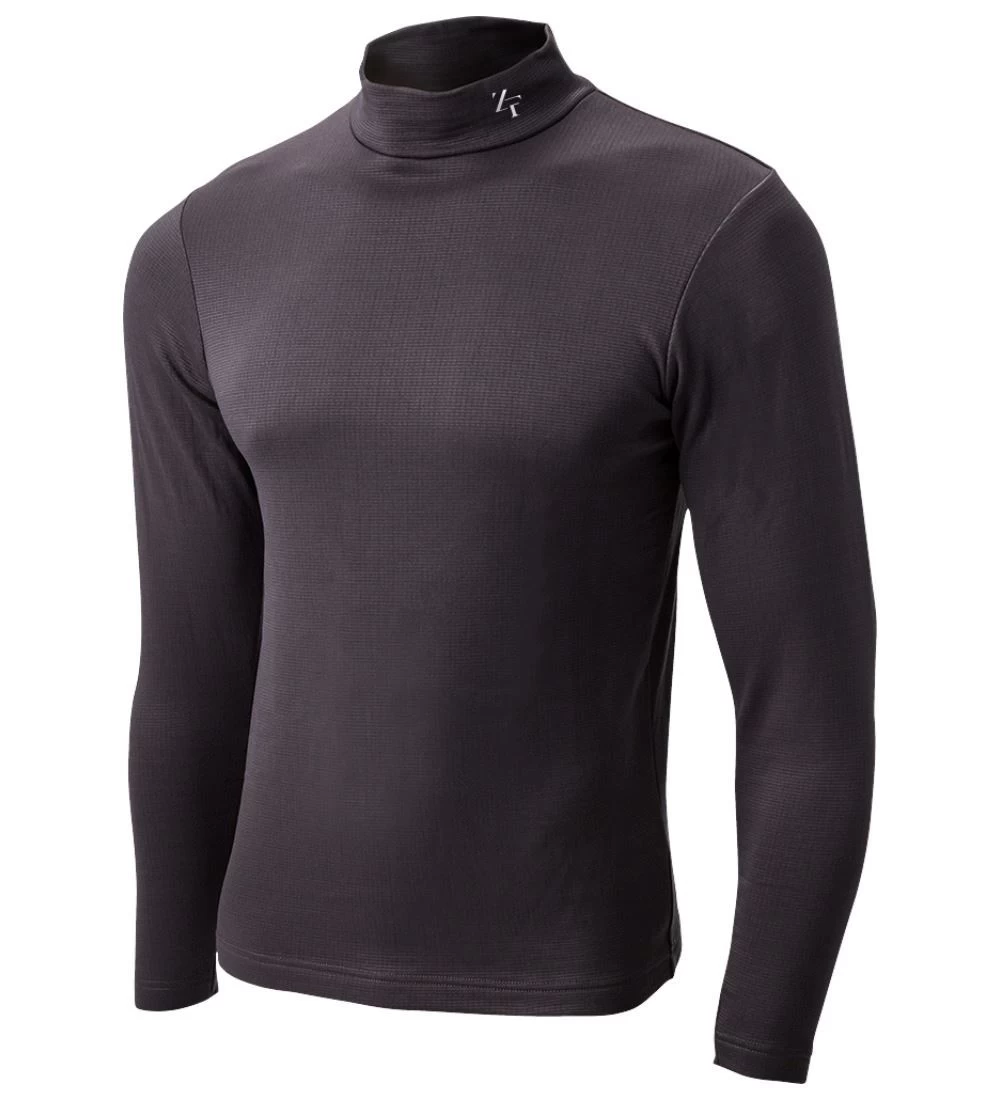 Zerofit Men's Heatrub Move Mock Neck Golf Base Layer 4 Zerofit Men's Heatrub Move Mock Neck Golf Base Layer - Image 4