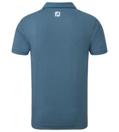 FootJoy Men's Diamond Dot Print Lisle Golf Polo Shirt -All Golf Shop 0074817 footjoy mens diamond dot print lisle golf polo shirt