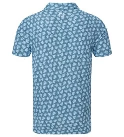 FootJoy Men's Shadow Palm Print Golf Polo Shirt 27 FootJoy Men's Shadow Palm Print Golf Polo Shirt -All Golf Shop 0074843 footjoy mens shadow palm print golf polo shirt