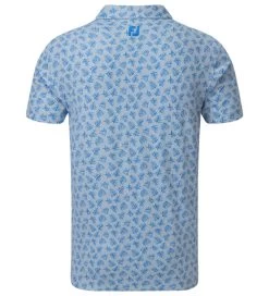 FootJoy Men's Shadow Palm Print Golf Polo Shirt 28 FootJoy Men's Shadow Palm Print Golf Polo Shirt -All Golf Shop 0074844 footjoy mens shadow palm print golf polo shirt
