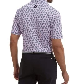 FootJoy Men's Shadow Palm Print Golf Polo Shirt 32 FootJoy Men's Shadow Palm Print Golf Polo Shirt -All Golf Shop 0074849 footjoy mens shadow palm print golf polo shirt