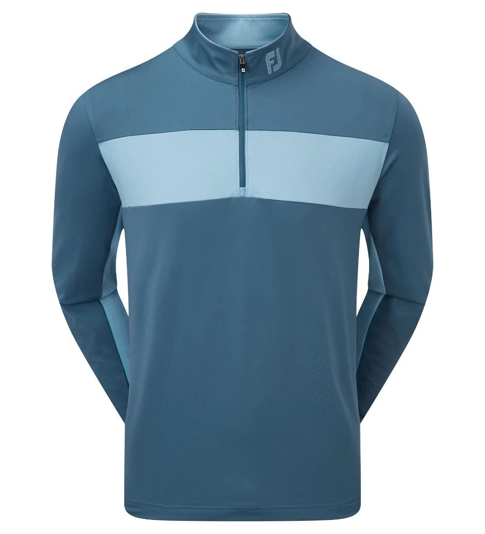 FootJoy Men's Engineered Chest Stripe Chill-Out Golf Midlayer 4 FootJoy Men's Engineered Chest Stripe Chill-Out Golf Midlayer - Image 4