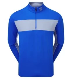 FootJoy Men's Engineered Chest Stripe Chill-Out Golf Midlayer 20 FootJoy Men's Engineered Chest Stripe Chill-Out Golf Midlayer -All Golf Shop 0074860 footjoy mens engineered chest stripe chill out golf midlayer