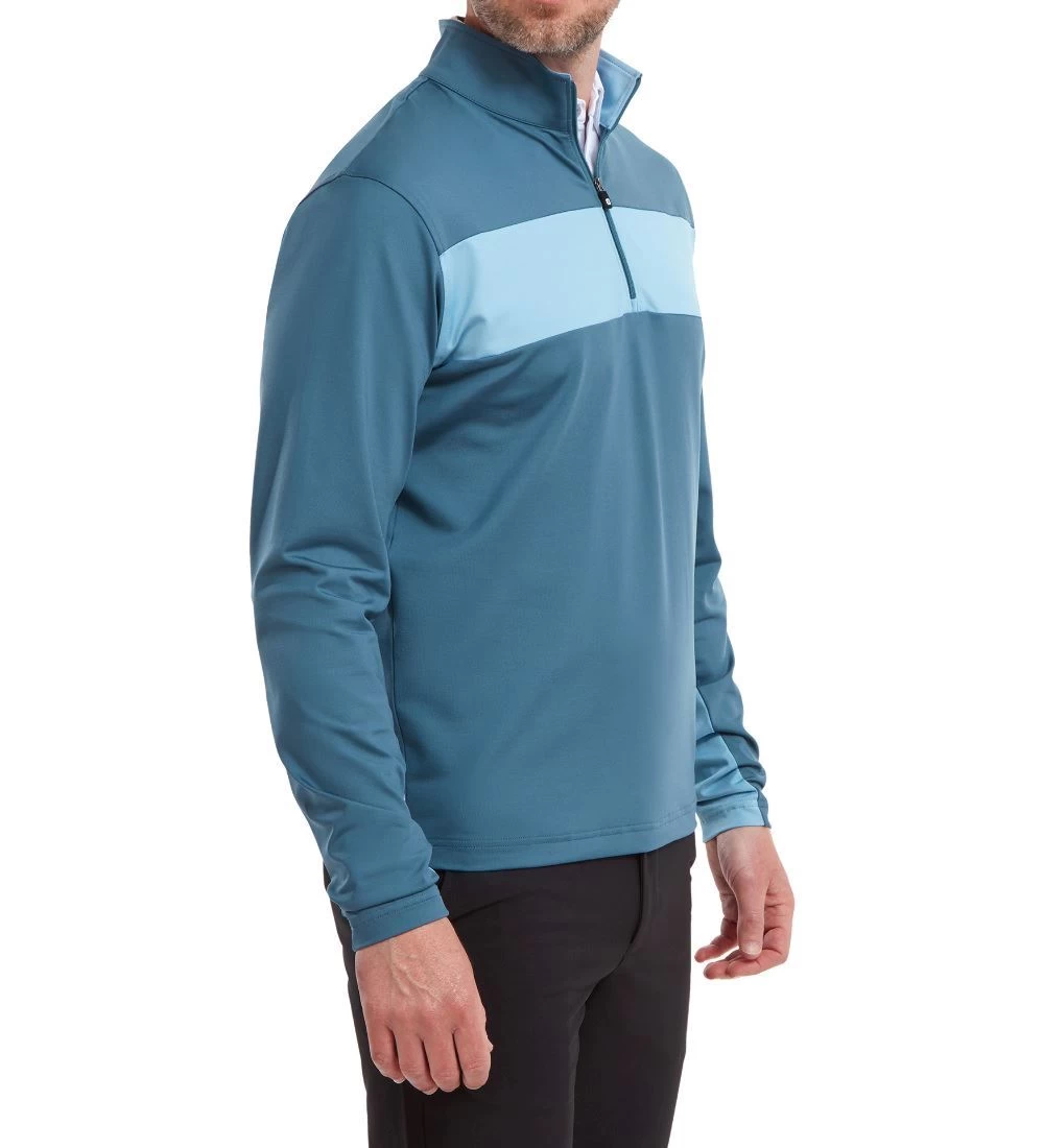 FootJoy Men's Engineered Chest Stripe Chill-Out Golf Midlayer 11 FootJoy Men's Engineered Chest Stripe Chill-Out Golf Midlayer - Image 11