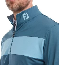 FootJoy Men's Engineered Chest Stripe Chill-Out Golf Midlayer 30 FootJoy Men's Engineered Chest Stripe Chill-Out Golf Midlayer -All Golf Shop 0074871 footjoy mens engineered chest stripe chill out golf midlayer