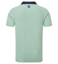 FootJoy Men's Solid Stripe Placket Pique Golf Polo Shirt -All Golf Shop 0074902 footjoy mens solid stripe placket pique golf polo shirt