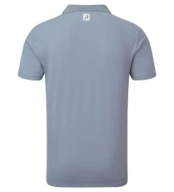FootJoy Men's Solid Stripe Placket Pique Golf Polo Shirt -All Golf Shop 0074903 footjoy mens solid stripe placket pique golf polo shirt