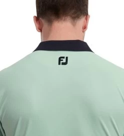 FootJoy Men's Solid Stripe Placket Pique Golf Polo Shirt -All Golf Shop 0074911 footjoy mens solid stripe placket pique golf polo shirt