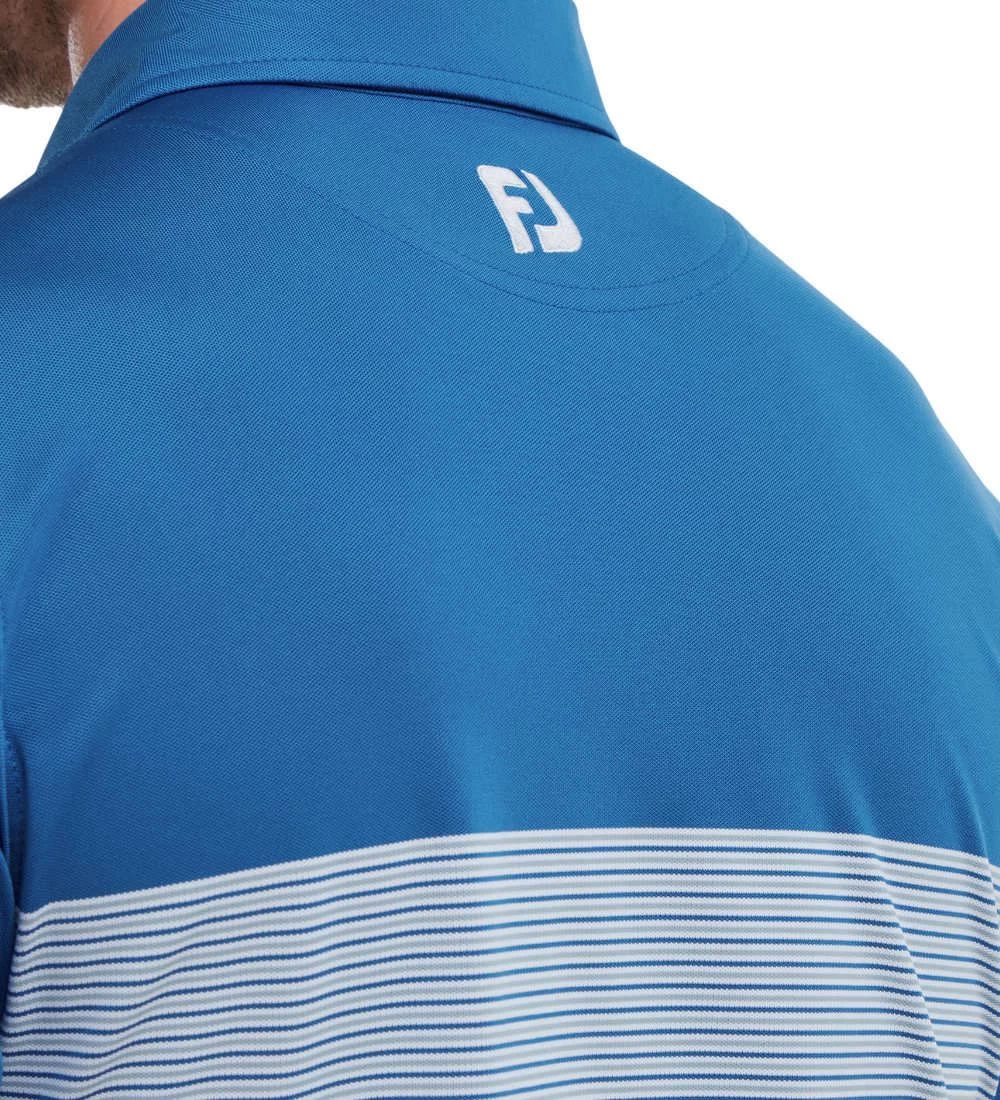 FootJoy Men's Colour Block Pique Golf Polo Shirt 20 FootJoy Men's Colour Block Pique Golf Polo Shirt - Image 20