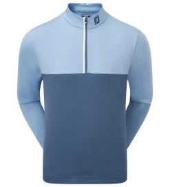 FootJoy Men's Colour Block Chill-Out Golf Midlayer -All Golf Shop 0075066 footjoy mens colour block chill out golf midlayer