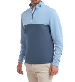 FootJoy Men's Colour Block Chill-Out Golf Midlayer -All Golf Shop 0075074 footjoy mens colour block chill out golf midlayer