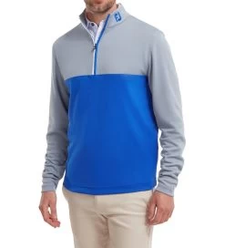 FootJoy Men's Colour Block Chill-Out Golf Midlayer -All Golf Shop 0075075 footjoy mens colour block chill out golf midlayer