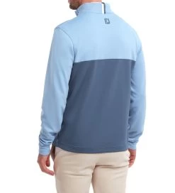 FootJoy Men's Colour Block Chill-Out Golf Midlayer -All Golf Shop 0075078 footjoy mens colour block chill out golf midlayer