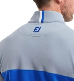 FootJoy Men's Colour Block Chill-Out Golf Midlayer -All Golf Shop 0075083 footjoy mens colour block chill out golf midlayer