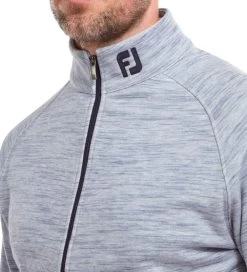 FootJoy Men's Space Dye Full-Zip Golf Midlayer -All Golf Shop 0075095 footjoy mens space dye full zip golf midlayer