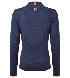 FootJoy Ladies Jersey Tonal Stripe Golf Midlayer 7 FootJoy Ladies Jersey Tonal Stripe Golf Midlayer -All Golf Shop 0075231 footjoy ladies jersey tonal stripe golf midlayer