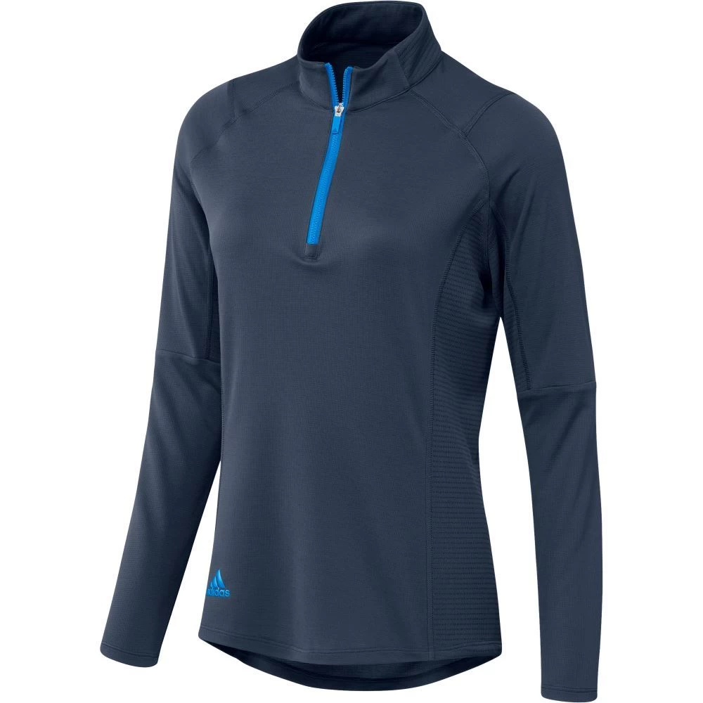 Adidas Ladies HEAT.RDY 1/4-Zip Golf Pullover 1 Adidas Ladies HEAT.RDY 1/4-Zip Golf Pullover