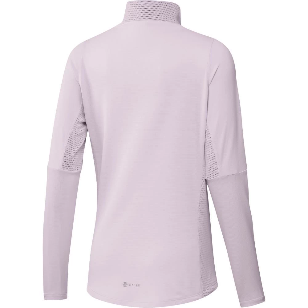 Adidas Ladies HEAT.RDY 1/4-Zip Golf Pullover 4 Adidas Ladies HEAT.RDY 1/4-Zip Golf Pullover - Image 4