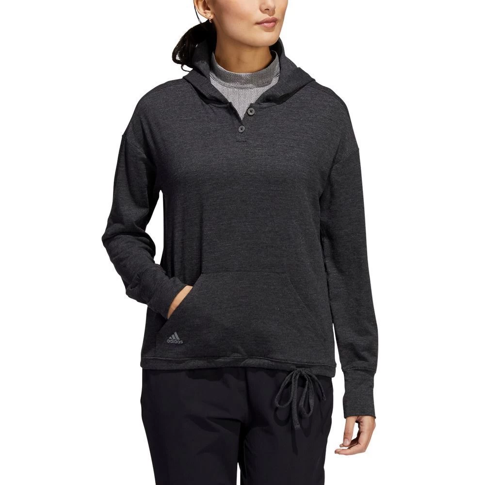 Adidas Ladies Essentials Slub Golf Hoodie 9 Adidas Ladies Essentials Slub Golf Hoodie - Image 9