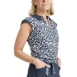 Abacus Ladies Lily Sleeveless Golf Polo Shirt -All Golf Shop 0076981 abacus ladies lily sleeveless golf polo shirt