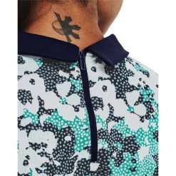 Under Armour Ladies Zinger Rise Golf Polo Shirt -All Golf Shop 0077133 under armour ladies zinger rise golf polo shirt