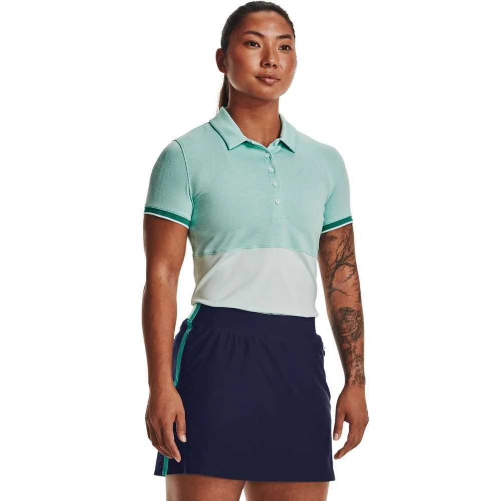 Under Armour Ladies Zinger Point Golf Polo Shirt 5 Under Armour Ladies Zinger Point Golf Polo Shirt - Image 5