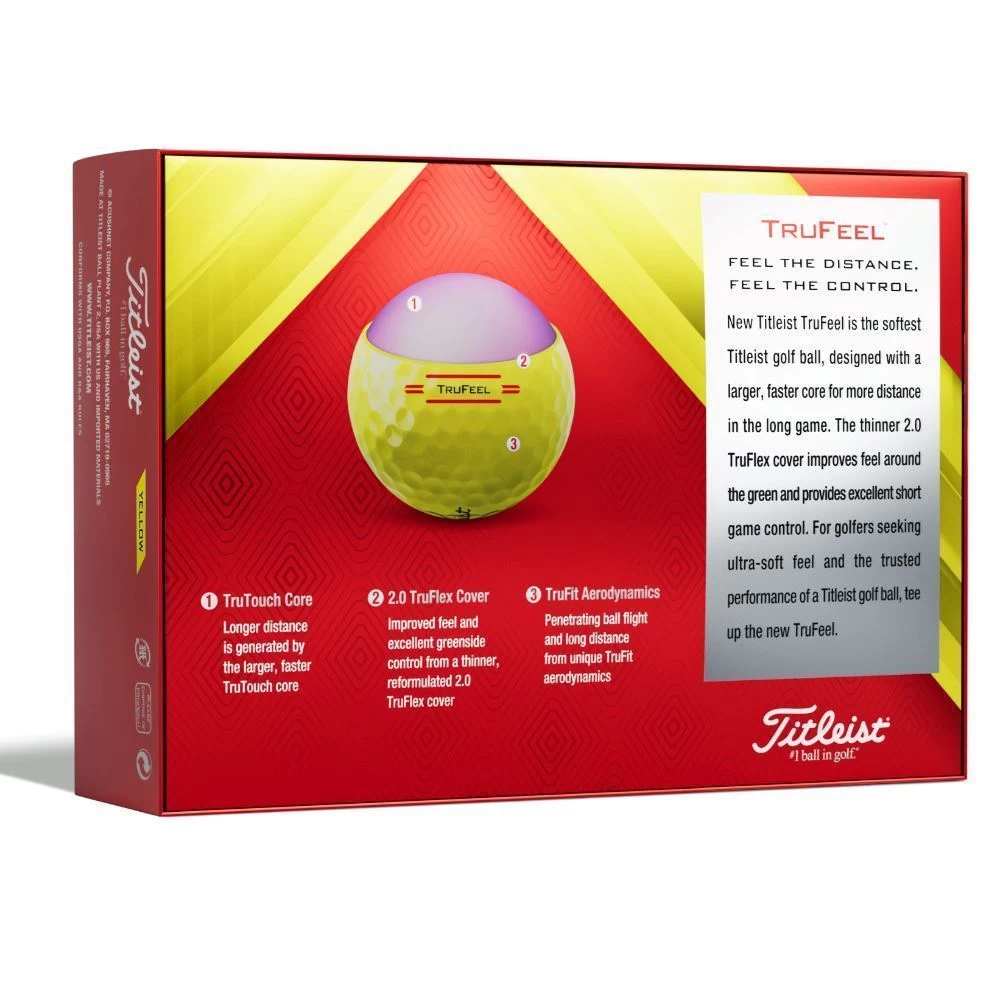 Titleist TruFeel Golf Balls 12 Titleist TruFeel Golf Balls - Image 12
