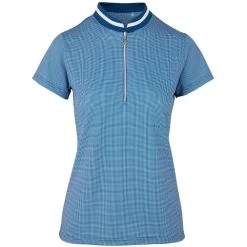 Swing Out Sister Ladies Bette Cap Sleeve Golf Polo Shirt