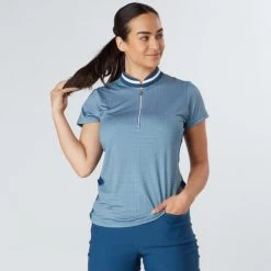 Swing Out Sister Ladies Bette Cap Sleeve Golf Polo Shirt 12 Swing Out Sister Ladies Bette Cap Sleeve Golf Polo Shirt -All Golf Shop 0077962 swing out sister ladies bette cap sleeve golf polo shirt