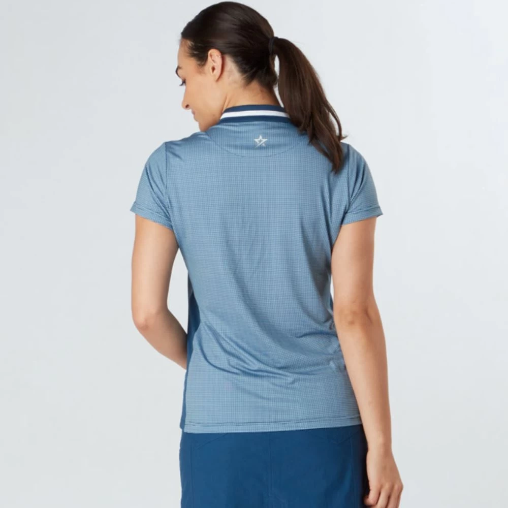 Swing Out Sister Ladies Bette Cap Sleeve Golf Polo Shirt 7 Swing Out Sister Ladies Bette Cap Sleeve Golf Polo Shirt - Image 7