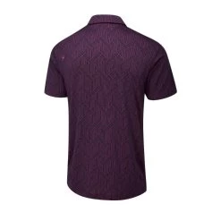 PING Men's Cubic Jacquard Golf Polo Shirt 6 PING Men's Cubic Jacquard Golf Polo Shirt -All Golf Shop 0078755 ping mens cubic jacquard golf polo shirt
