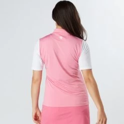 Swing Out Sister Ladies Therese Block Cap Sleeve Golf Polo Shirt -All Golf Shop 0079680 swing out sister ladies therese block cap sleeve golf polo shirt