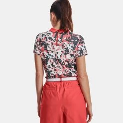 Under Armour Ladies Zinger Rise Golf Polo Shirt -All Golf Shop 0081206 under armour ladies zinger rise golf polo shirt