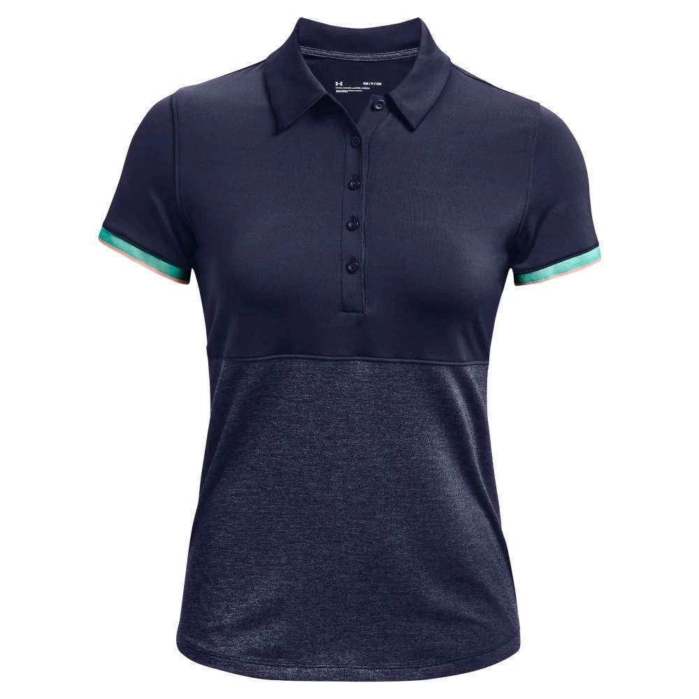 Under Armour Ladies Zinger Point Golf Polo Shirt 1 Under Armour Ladies Zinger Point Golf Polo Shirt