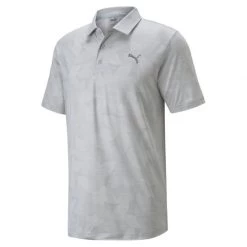 Puma Men's Cloudspun Leaflet Polo Shirt -All Golf Shop 0081812 puma mens cloudspun leaflet polo shirt