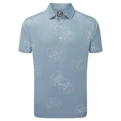 FootJoy Men's Jungle Leaf Pique Golf Polo Shirt