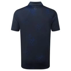 FootJoy Men's Jungle Leaf Pique Golf Polo Shirt -All Golf Shop 0081868 footjoy mens jungle leaf pique golf polo shirt