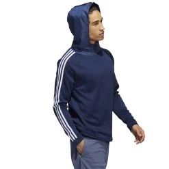 Adidas Men's 3 Stripes COLD.RDY Golf Hoodie -All Golf Shop 0082335 adidas mens 3 stripes coldrdy golf hoodie