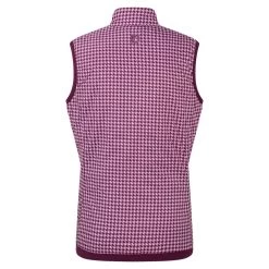 FootJoy Ladies Reversible Houndstooth Golf Vest 7 FootJoy Ladies Reversible Houndstooth Golf Vest -All Golf Shop 0082603 footjoy ladies reversible houndstooth golf vest
