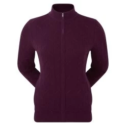 FootJoy Ladies Full-Zip Lined Golf Sweater