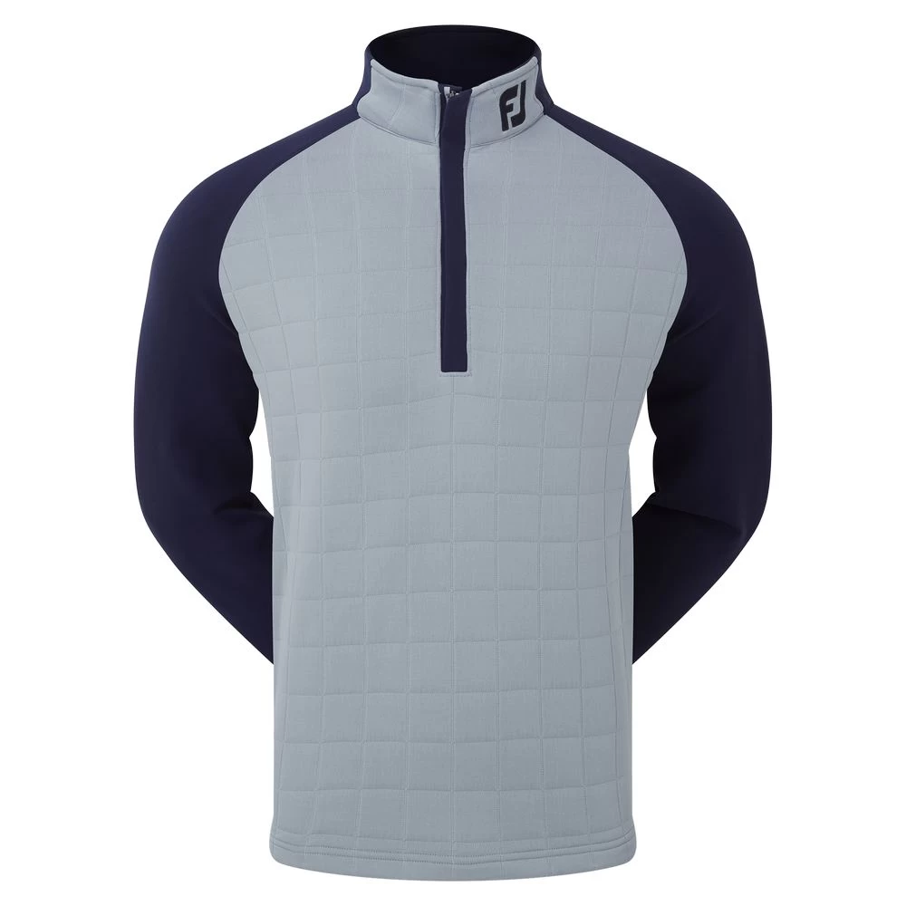 FootJoy Men's Quilted Jacquard Chill Out XP Golf Pullover 3 FootJoy Men's Quilted Jacquard Chill Out XP Golf Pullover - Image 3