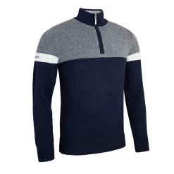 Glenmuir Men's Lawrie Touch Of Cashmere Golf Sweater