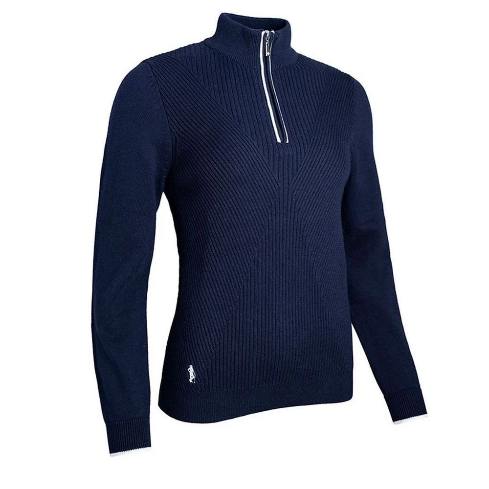 Glenmuir Ladies Thea Touch Of Cashmere Golf Sweater 2 Glenmuir Ladies Thea Touch Of Cashmere Golf Sweater - Image 2