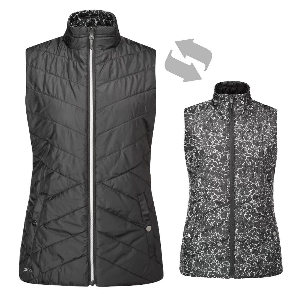 PING Ladies Cece Reversible Insulated Golf Vest 8 PING Ladies Cece Reversible Insulated Golf Vest - Image 8