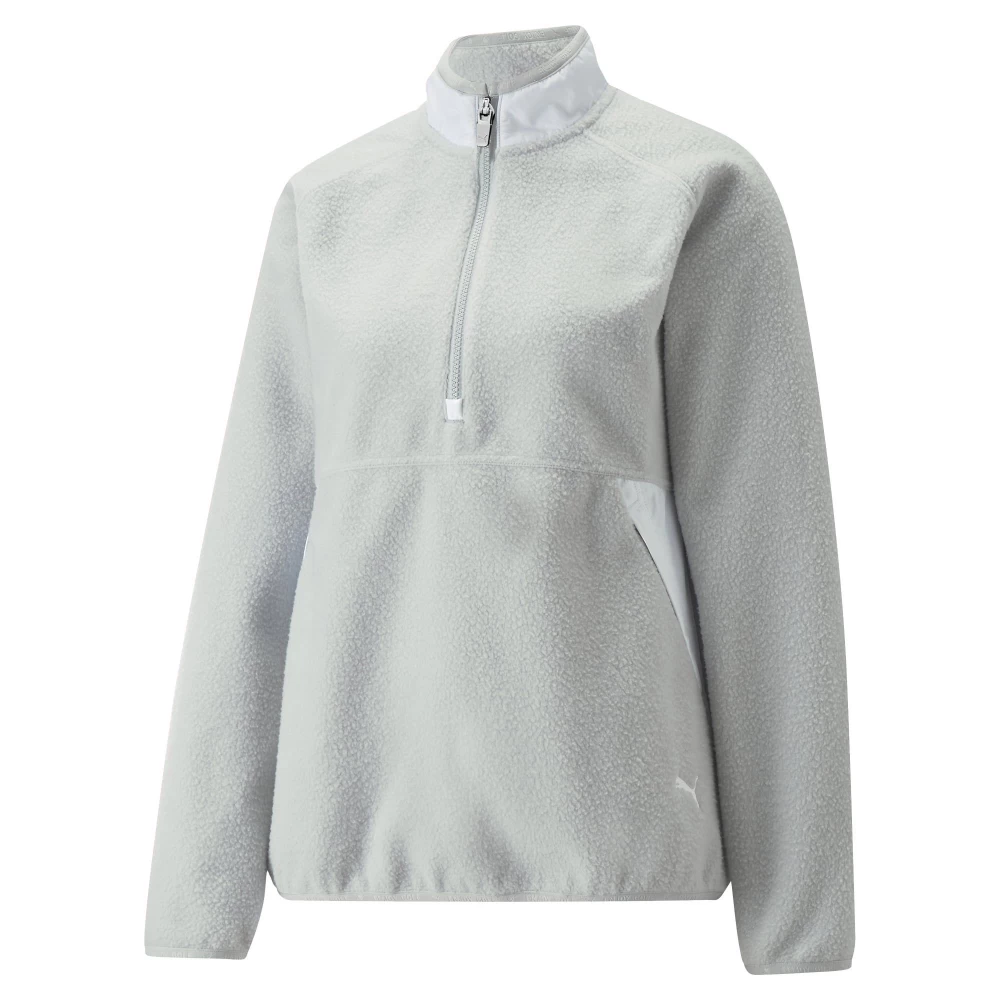 Puma Ladies Sherpa 1/4-Zip Golf Fleece 2 Puma Ladies Sherpa 1/4-Zip Golf Fleece - Image 2