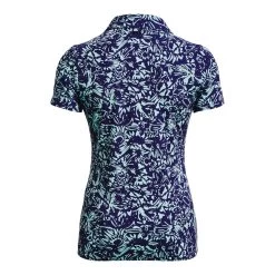 Under Armour Ladies Playoff Printed Golf Polo Shirt -All Golf Shop 0087415 under armour ladies playoff printed golf polo shirt