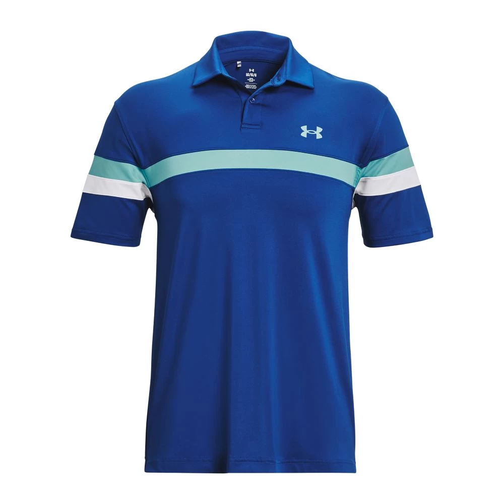 Under Armour Men's T2G Colour Block Golf Polo Shirt 2 Under Armour Men's T2G Colour Block Golf Polo Shirt - Image 2